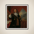 Johan de Liefde (ca. 1619-73), Vice-Admiral framed