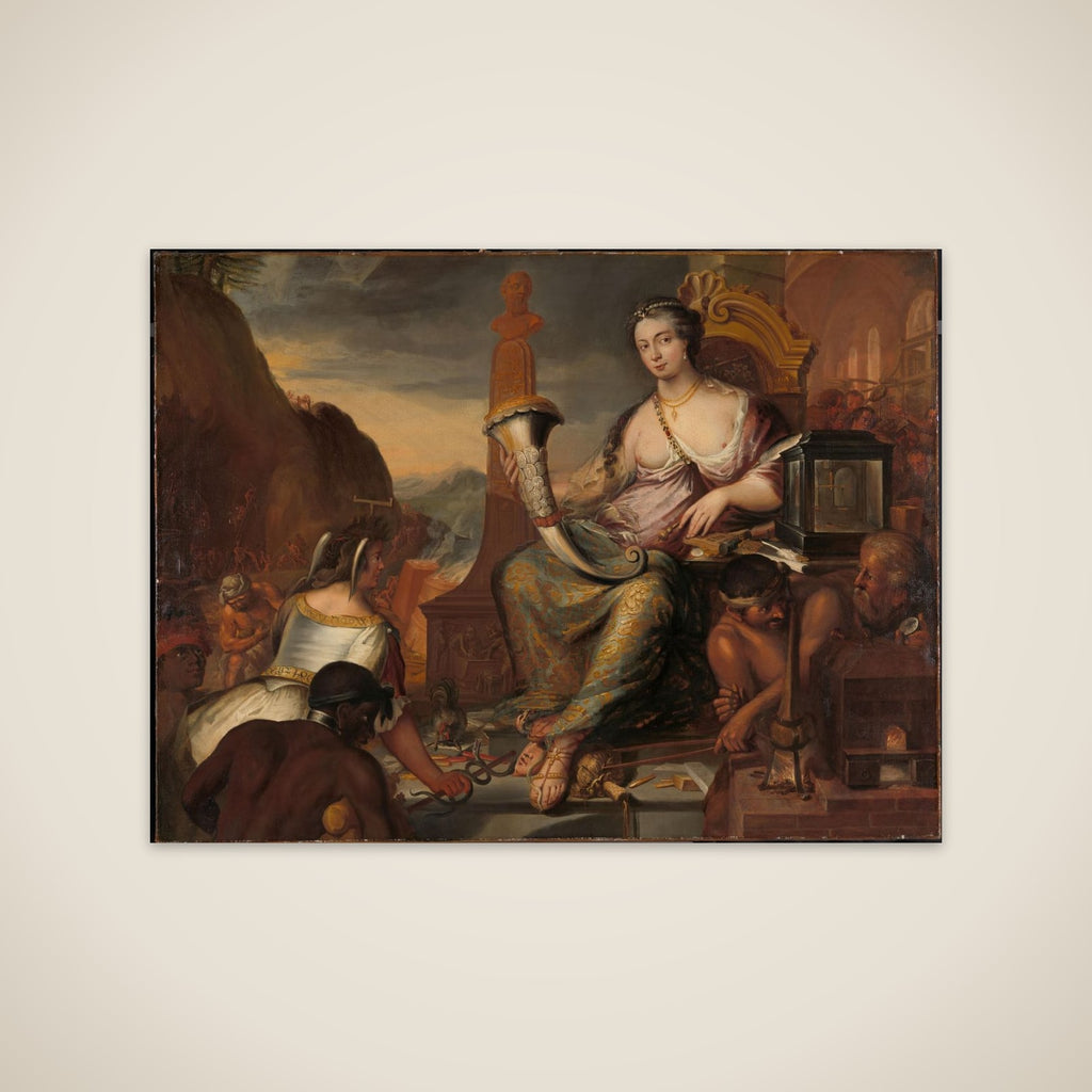 Allegory of Coinage unframed print