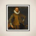 Portrait of Eberhardt Hanekrodt (?-1637) framed