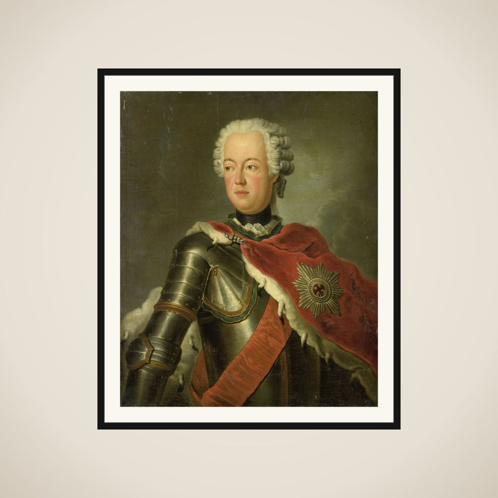 Portrait of August Wilhelm (1722-1758) framed