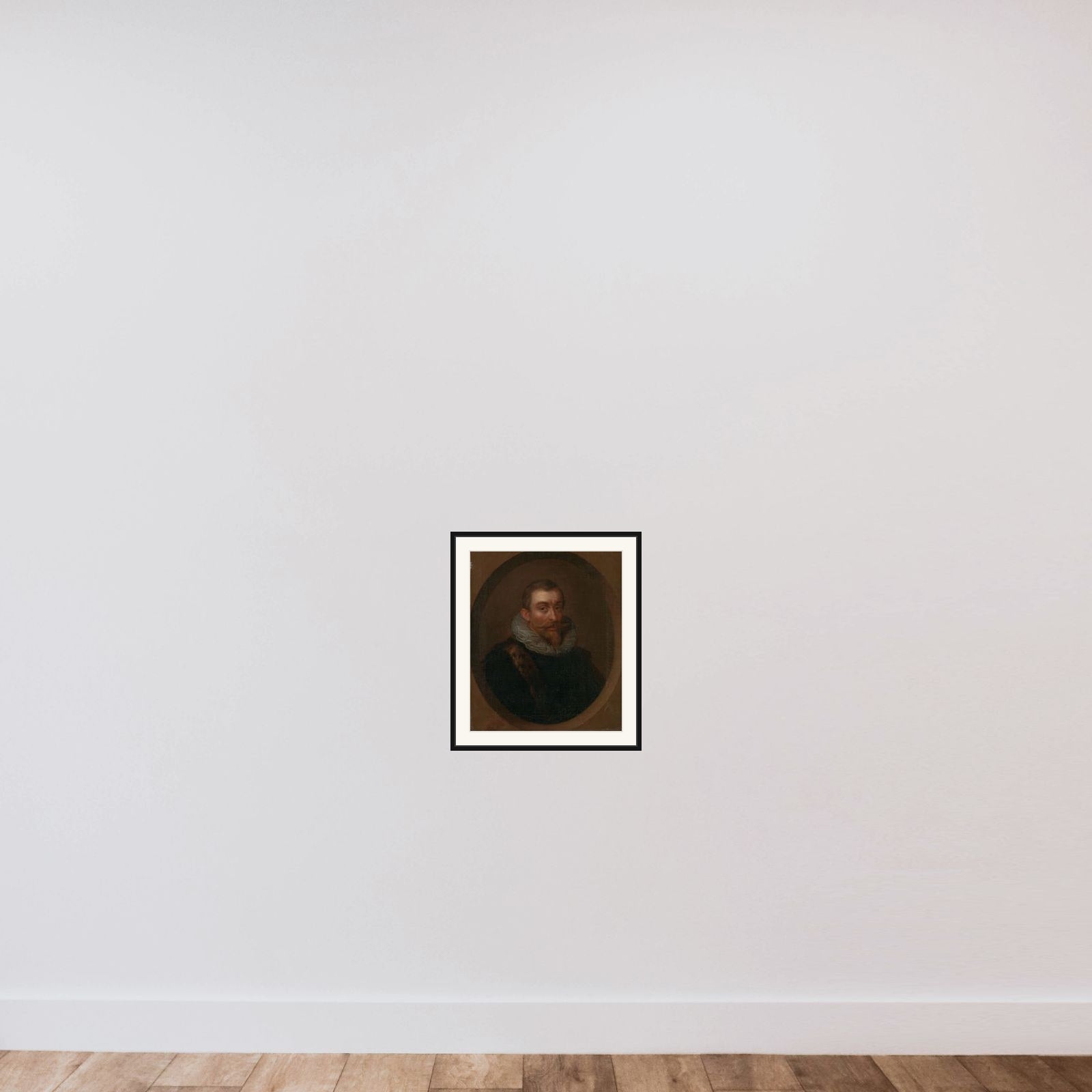 Aernout van Citters (1561-1634), Lord of Gapinge framed — shown to scale