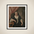 Portrait of Maria van Citters (1684-1752), Wife of Caspar Adriaen Parduyn framed