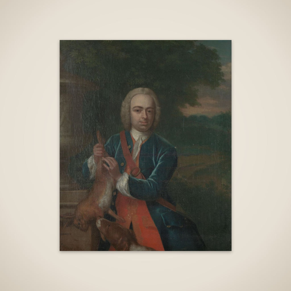 Adriaen Caspar Parduyn (1718-47), Councilor and Alderman of Middelburg, Son of Caspar Adriaen Parduyn and Maria van Citters unframed print