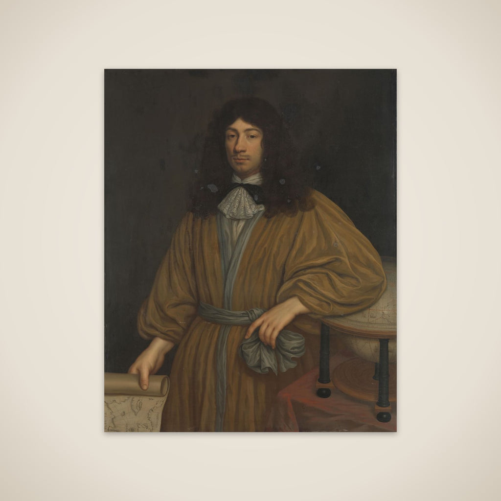 Johan Boudaen Courten (1635-1716), Lord of St Laurens, Schellach and Popkensburg. Councillor of Middelburg and Director of the East India Company unframed print