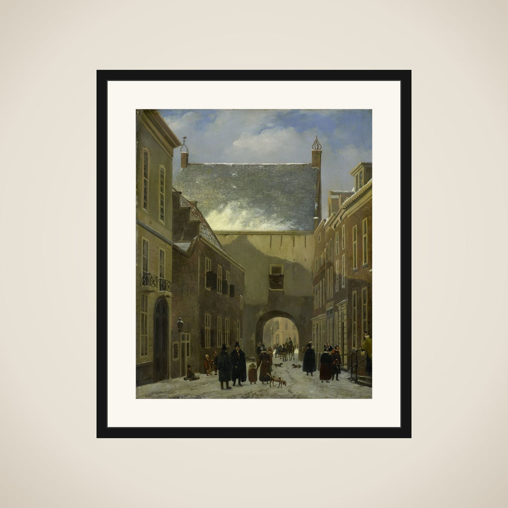 The Gevangenpoort (Prison Gate), The Hague framed