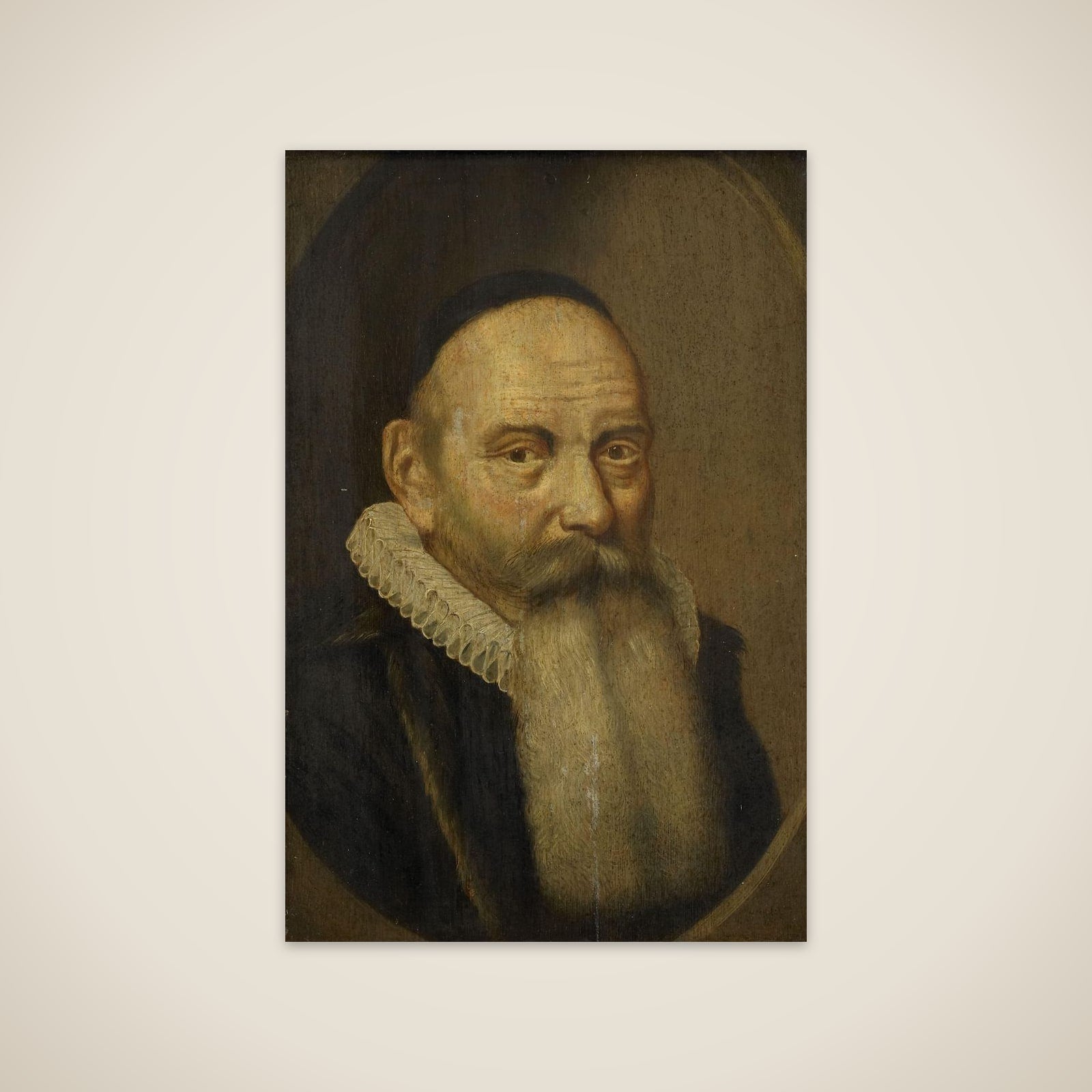 Portrait of Jacobus Rolandus (1562-1632), Counter-Remonstrant Minister in Amsterdam unframed print