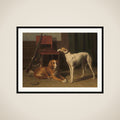 Hunting Companions framed