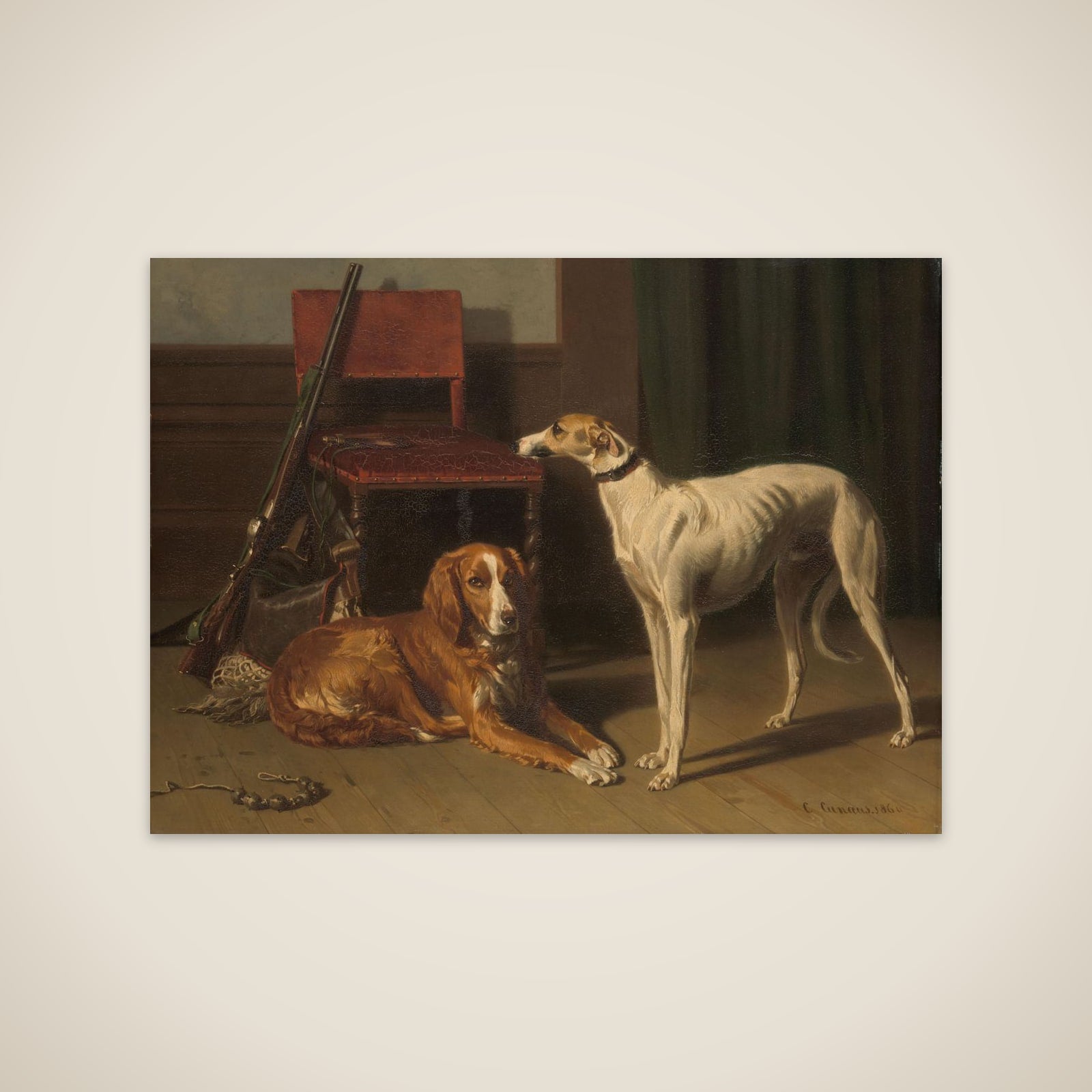 Hunting Companions unframed print