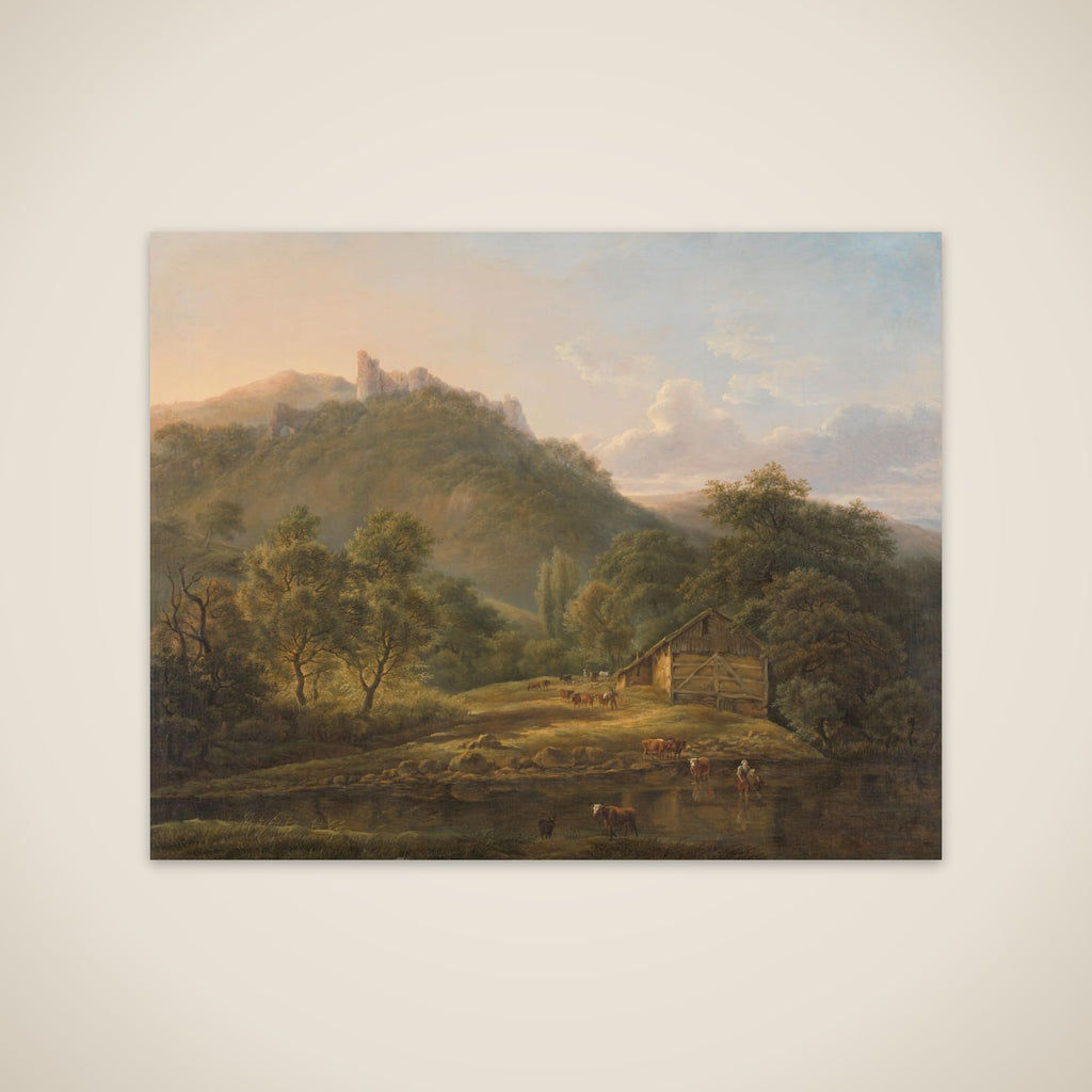 On the Sambre River unframed print