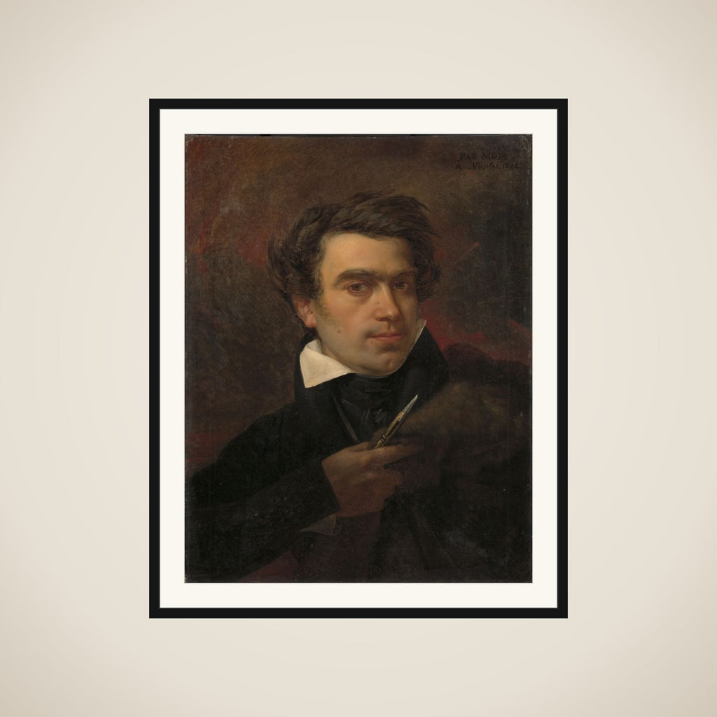 Self Portrait framed
