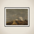 The Bombardment of Naarden, April 1814 framed