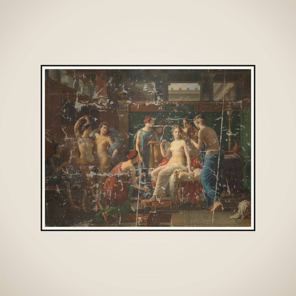 The Toilet of Psyche framed