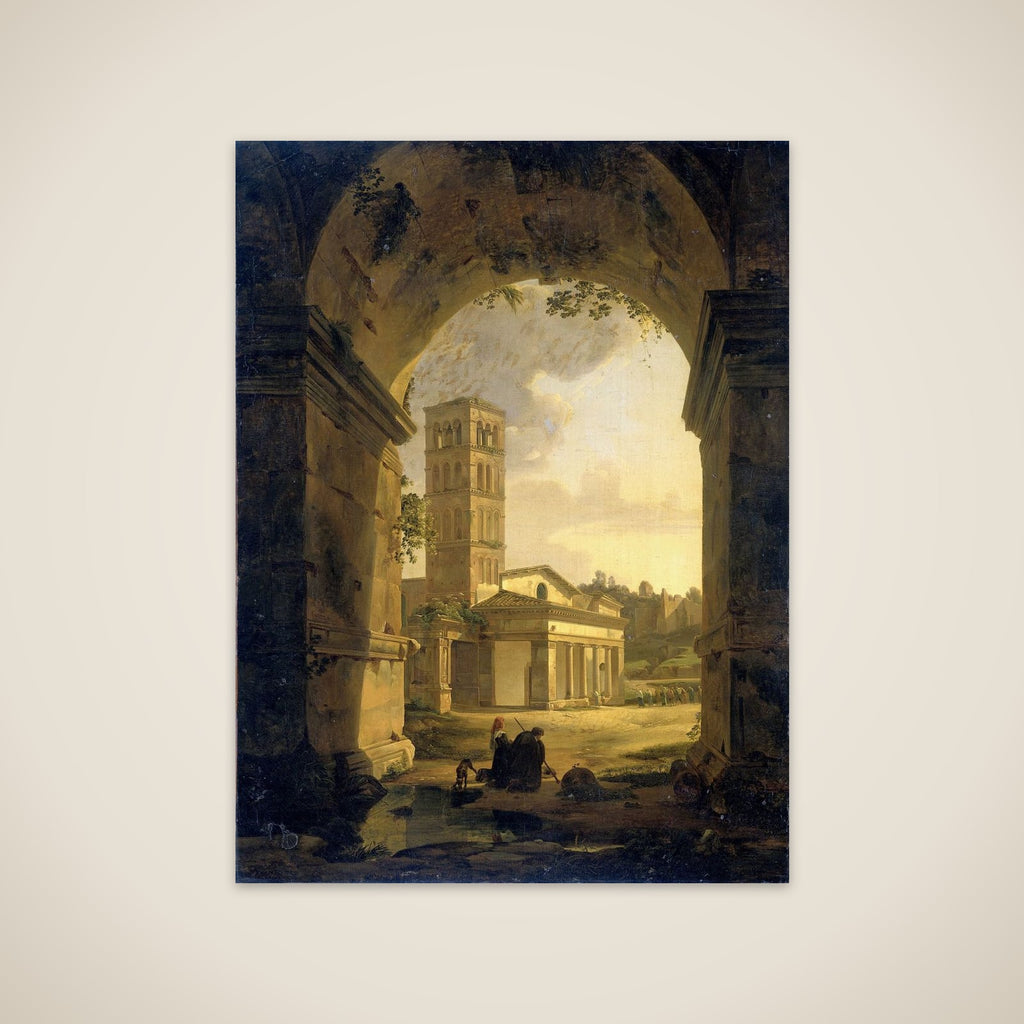 San Giorgio in Velabro in Rome unframed print
