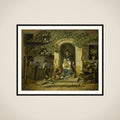 The Home of a Hunter framed
