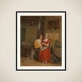 Anthony van Dyck wooing his Model framed