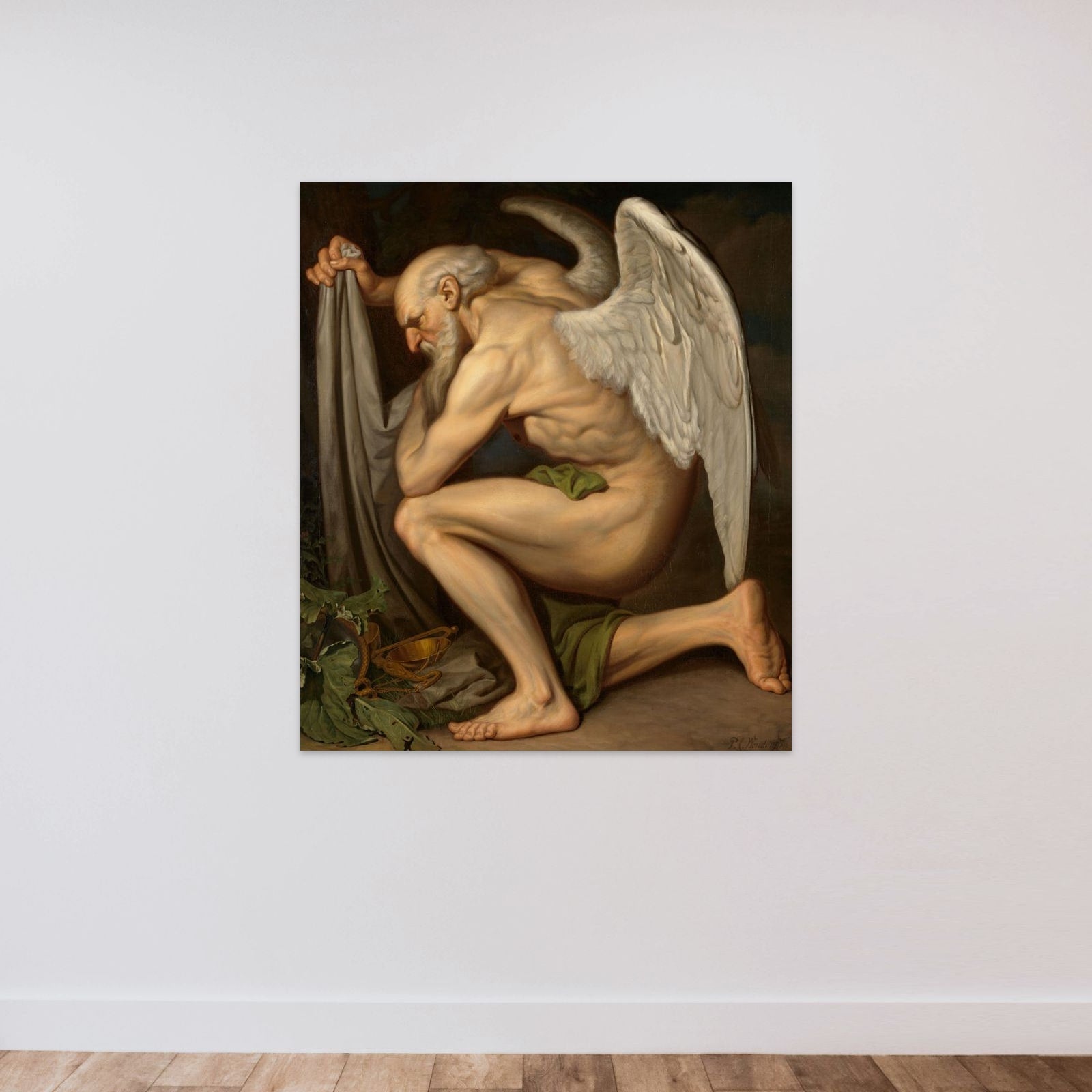Time unframed — shown to scale