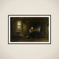 'Alone in the World' framed