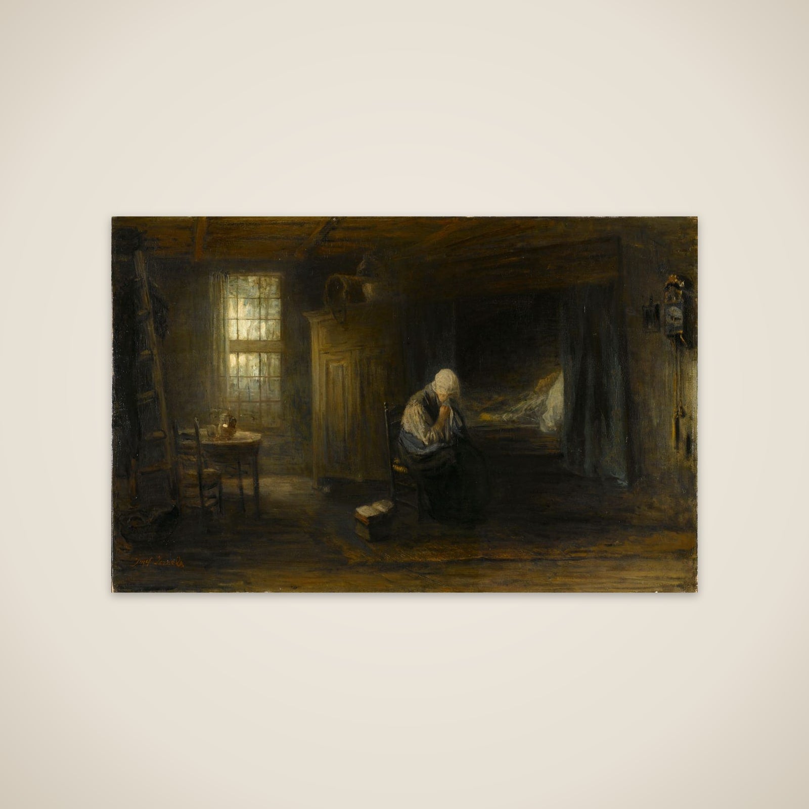 'Alone in the World' unframed print
