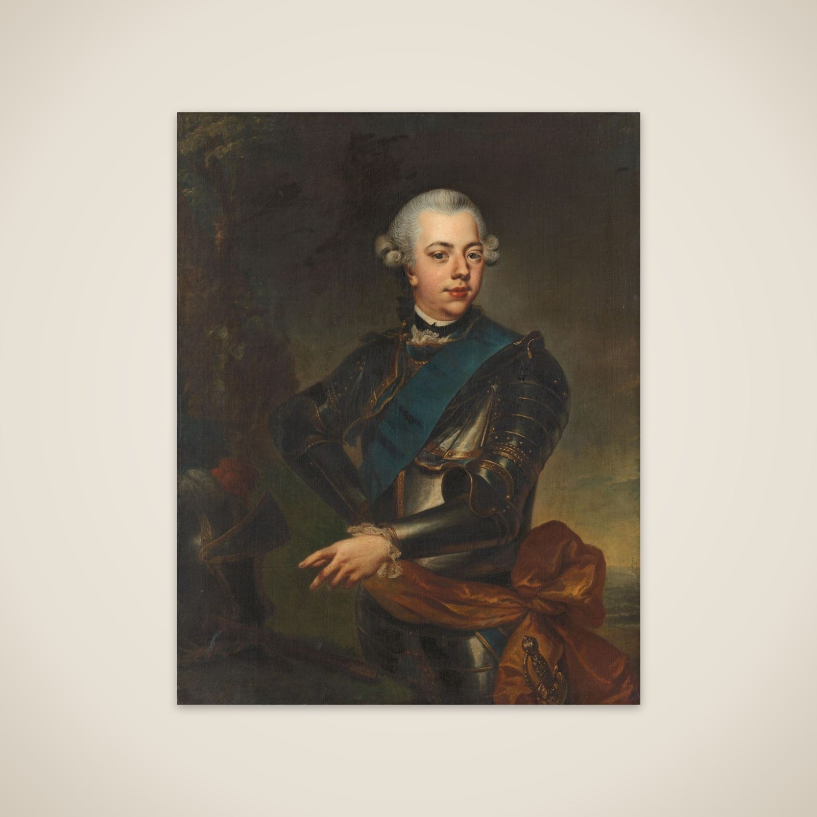 Willem V (1748-1806), prins van Oranje-Nassau unframed print