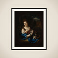 Portrait of Margaretha Rendorp, Wife of Jan van de Poll framed