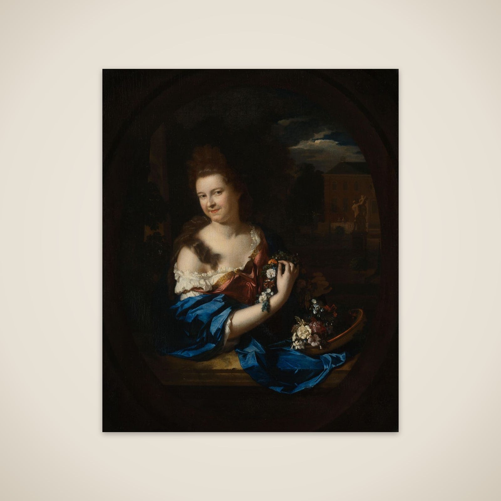 Portrait of Margaretha Rendorp, Wife of Jan van de Poll unframed print