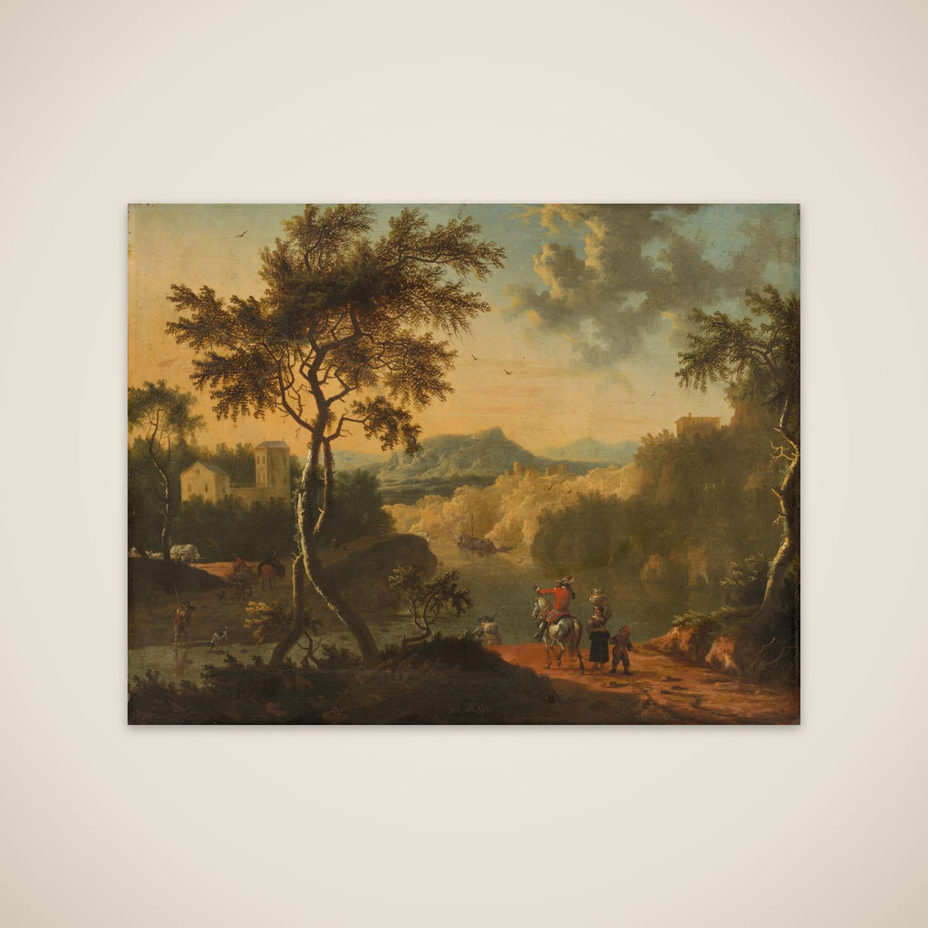 Italian Landscape unframed print