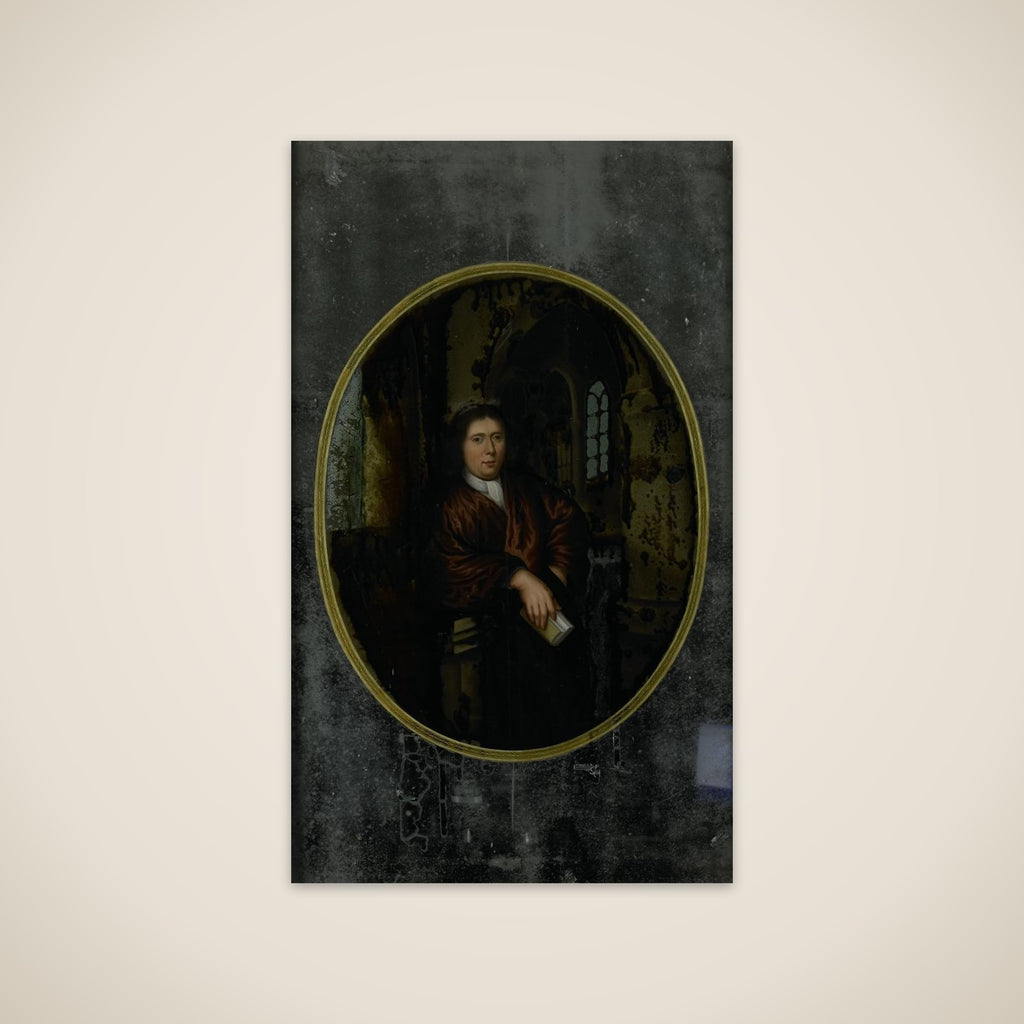 Portrait of a Man in 17th-century Clothing unframed print
