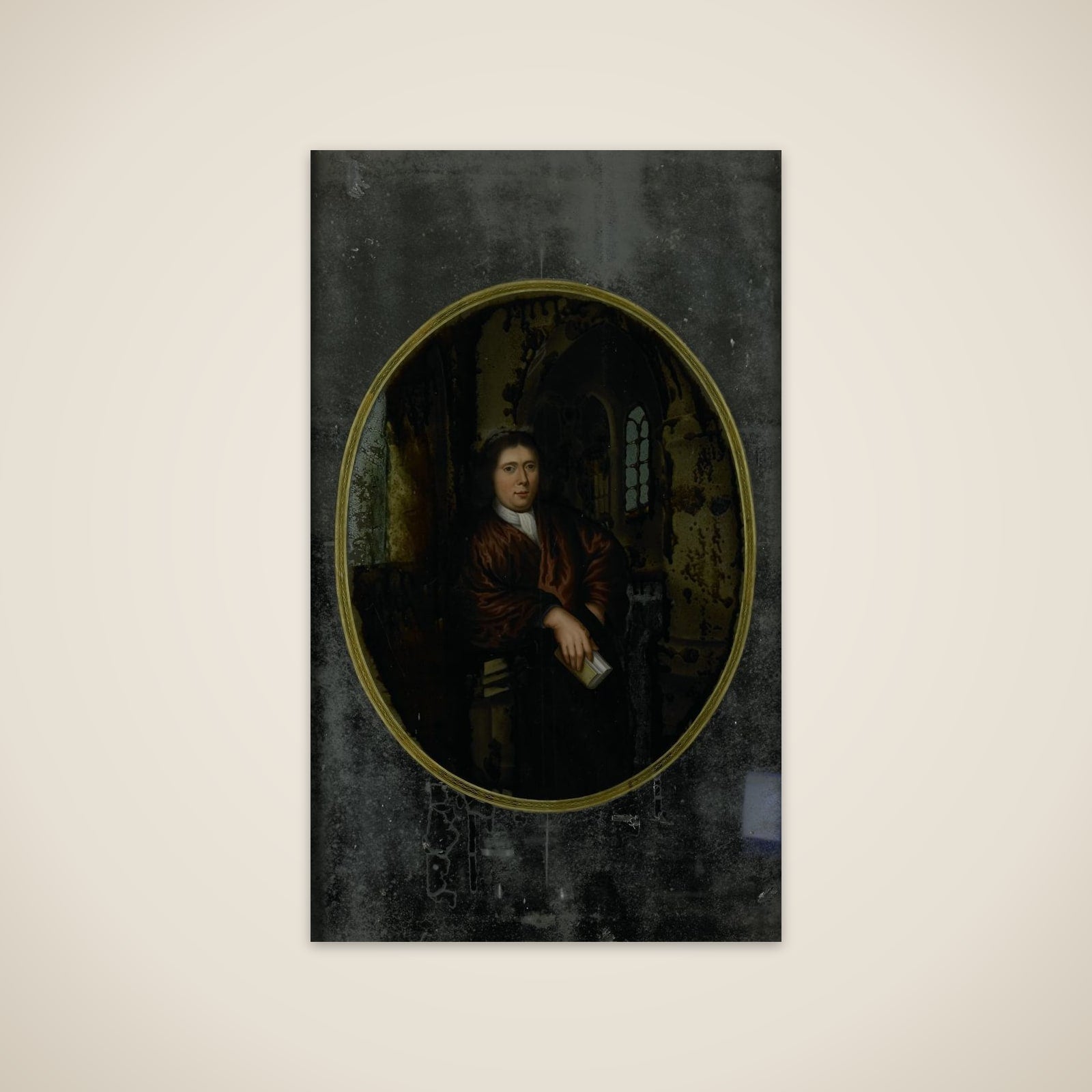 Portrait of a Man in 17th-century Clothing unframed print