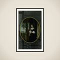 Portrait of a Woman in 17th-century Clothing framed