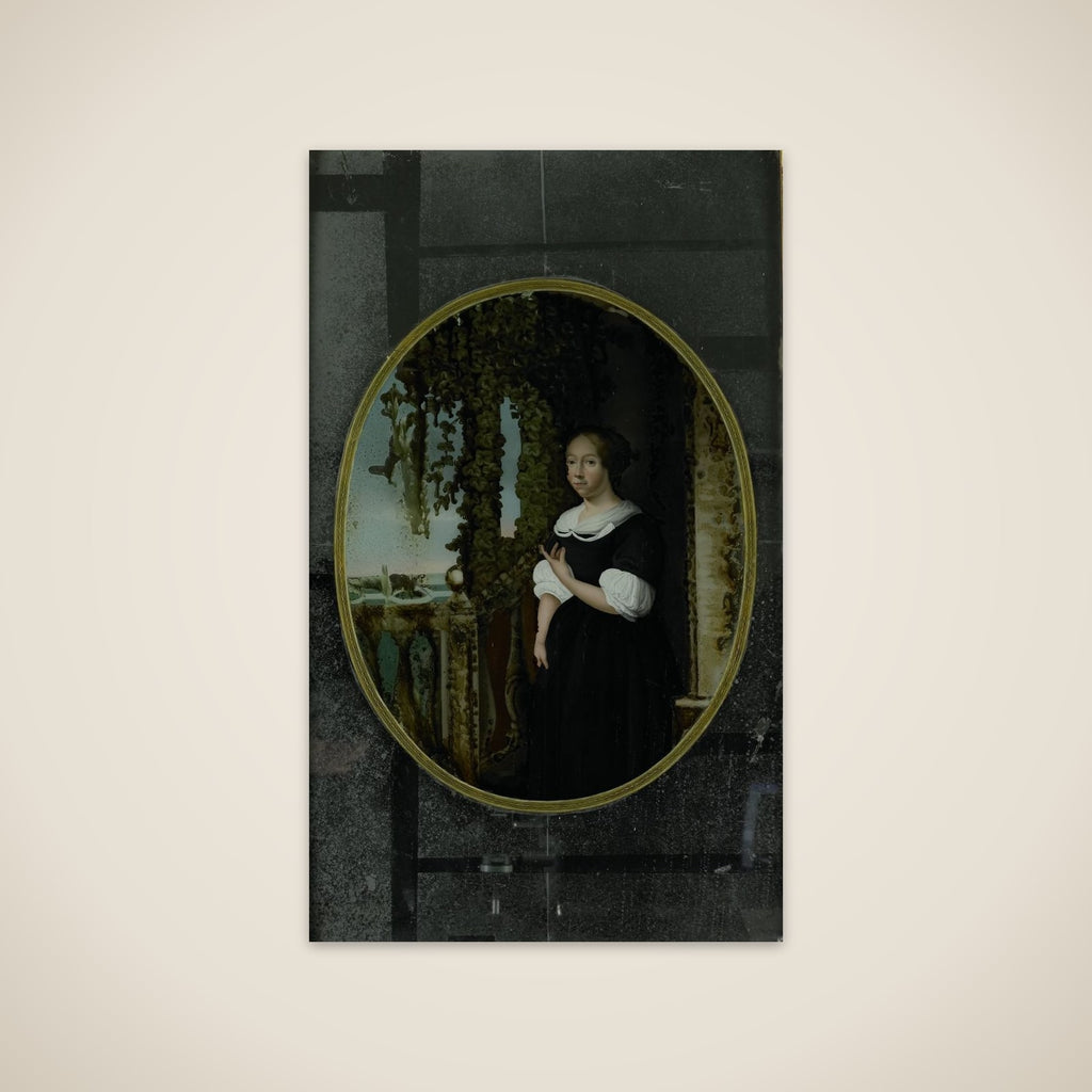 Portrait of a Woman in 17th-century Clothing unframed print