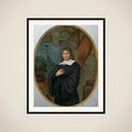 Portrait of a Man in 17th-century Clothing framed