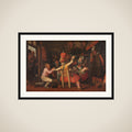The Peasant's Misfortune framed