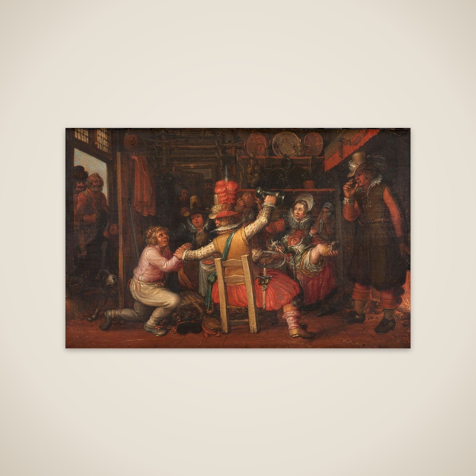 The Peasant's Misfortune unframed print