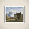 The Gevangenpoort and the Plaats, The Hague framed