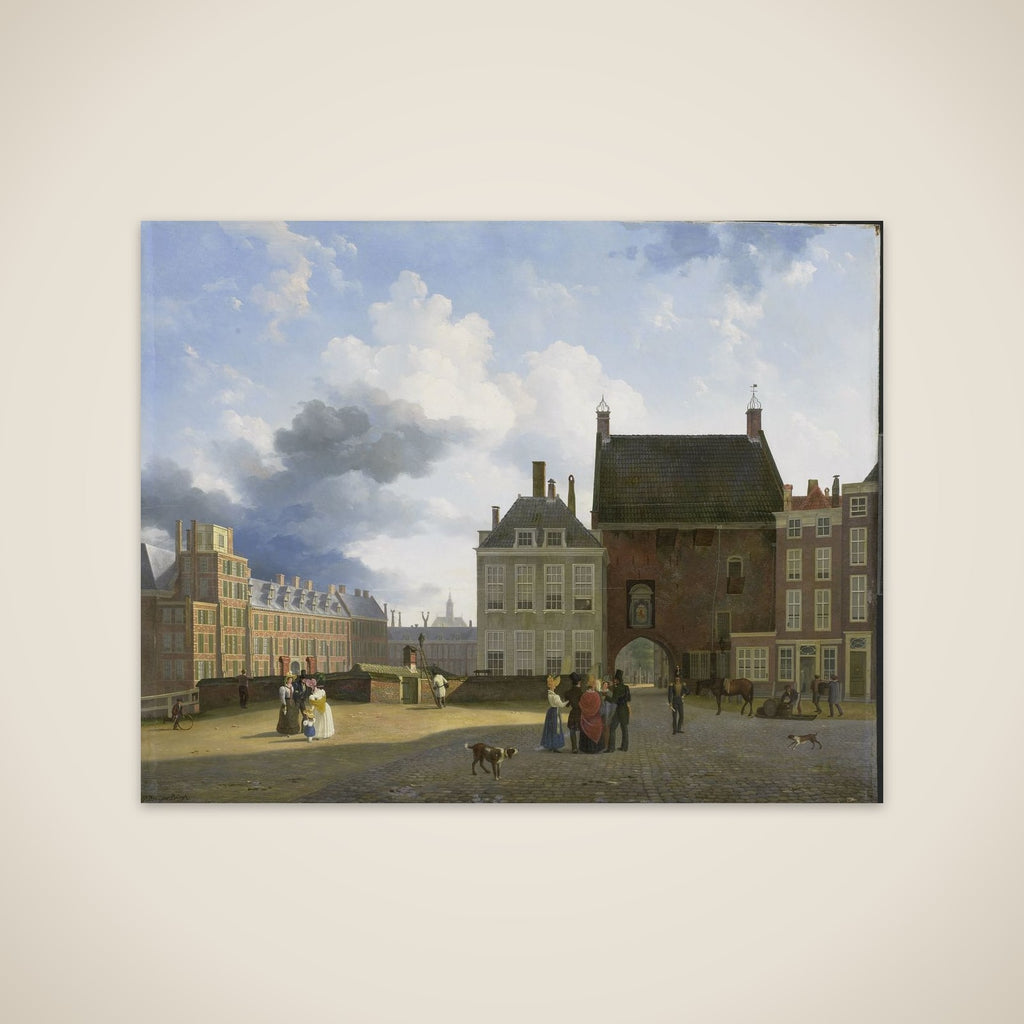 The Gevangenpoort and the Plaats, The Hague unframed print