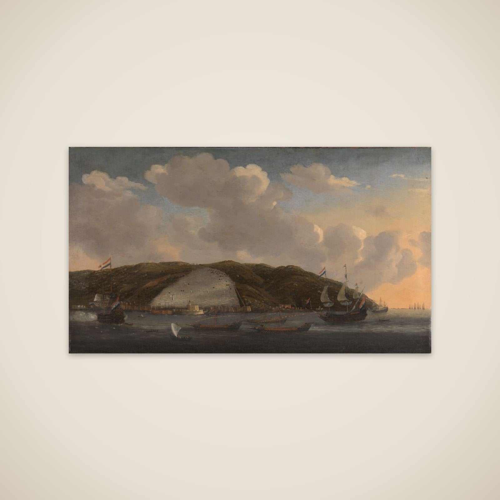 View of Algiers unframed print