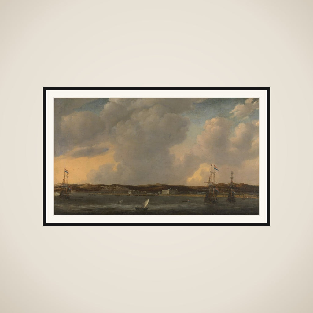 View of Tunis framed