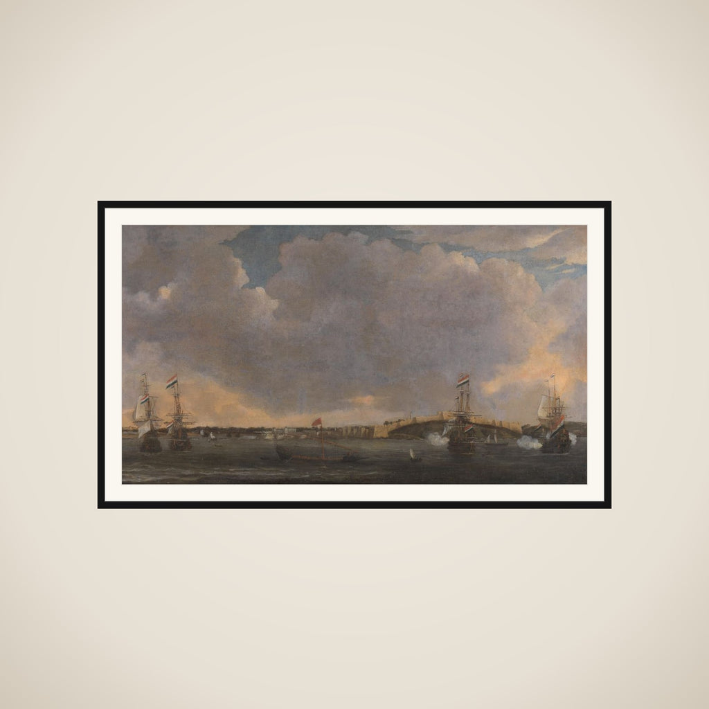 View of Tripoli framed