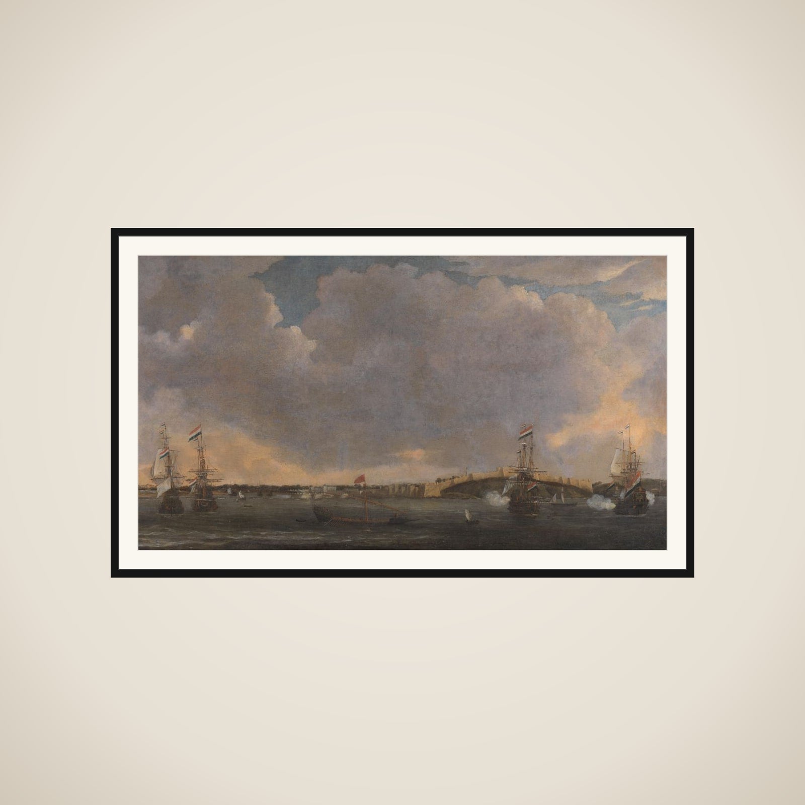 View of Tripoli framed