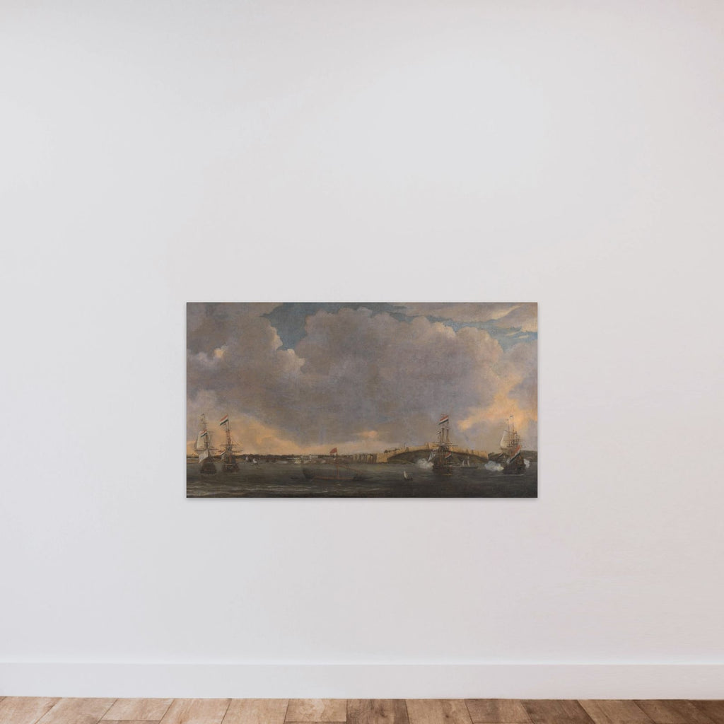 View of Tripoli unframed — shown to scale