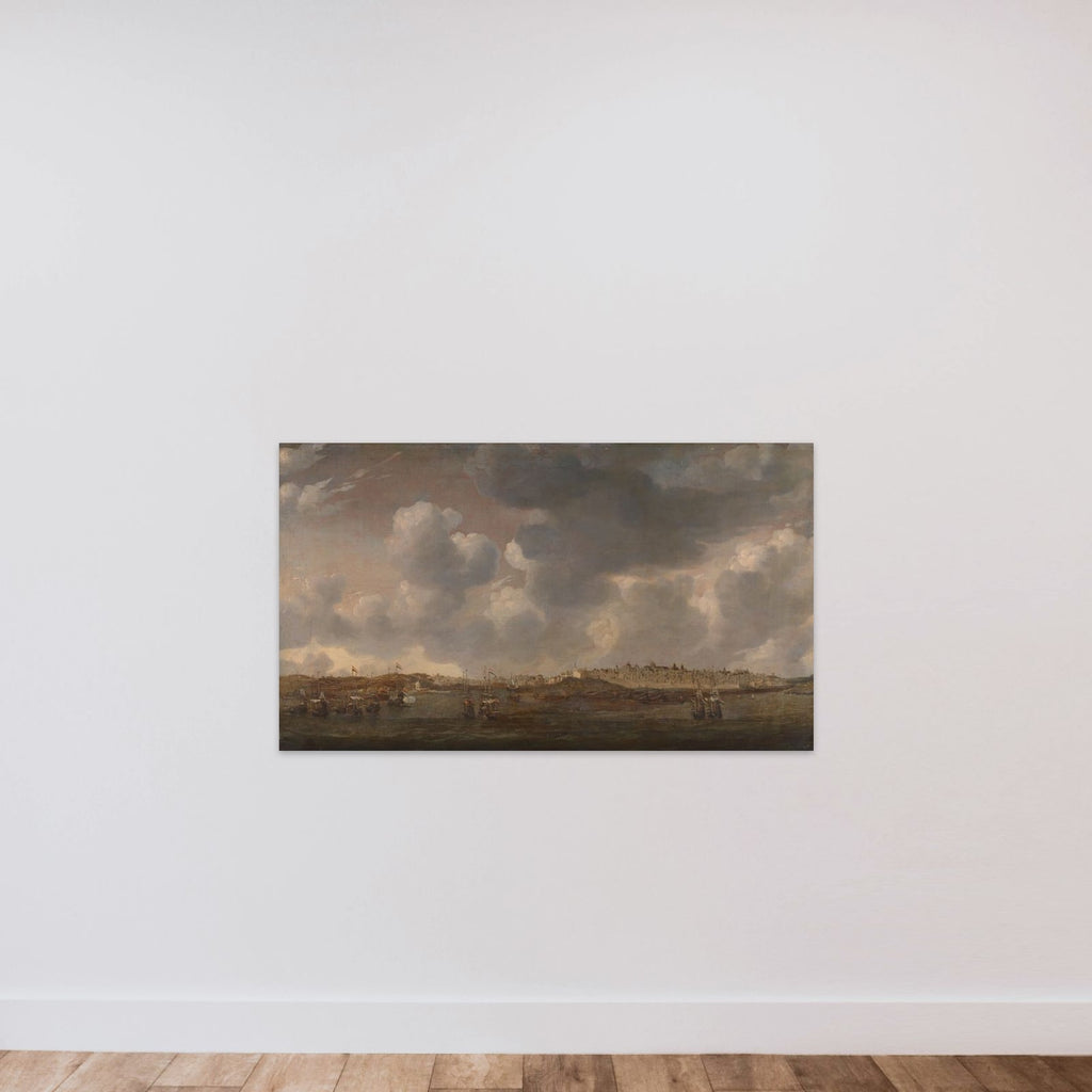 View of Salee, Morocco unframed — shown to scale