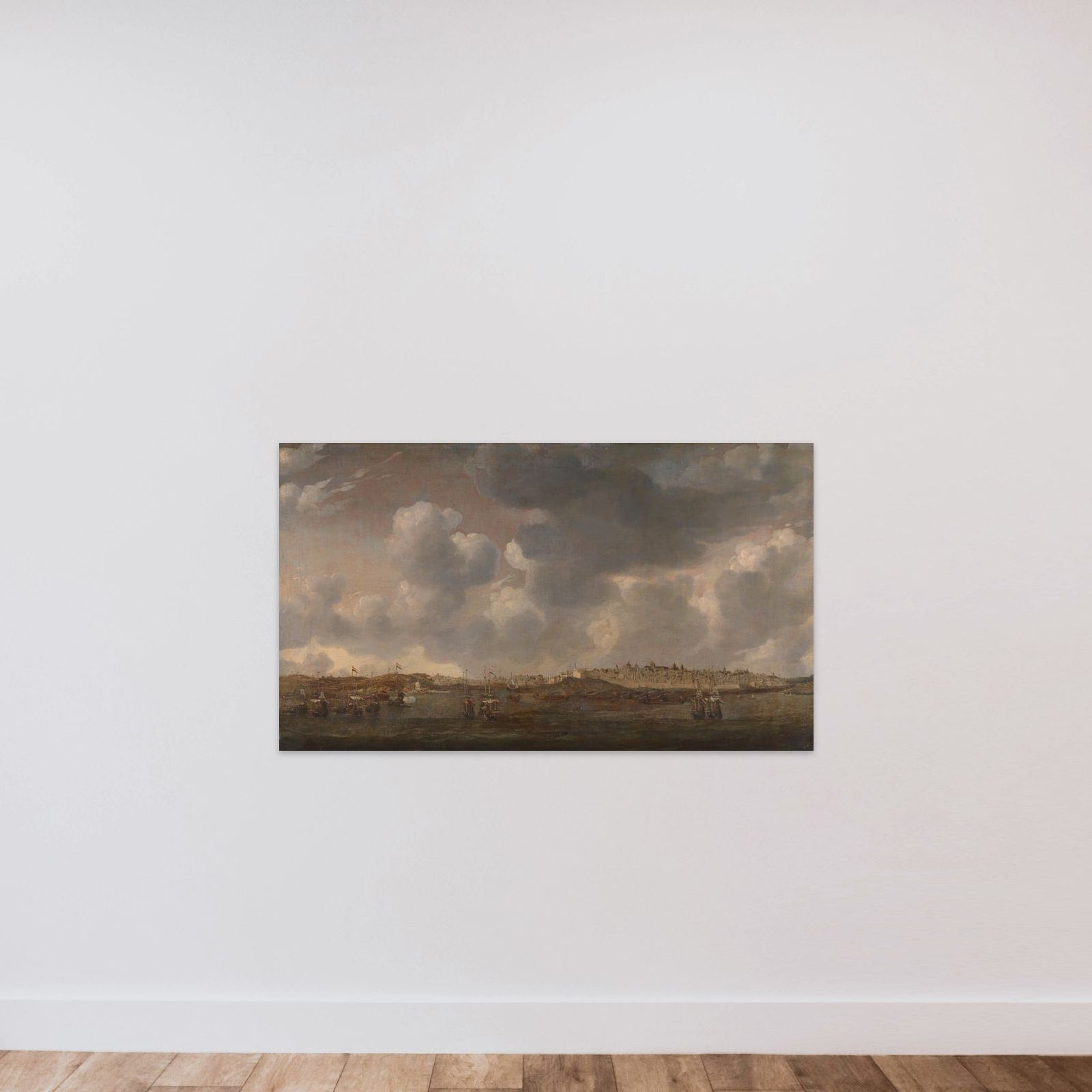 View of Salee, Morocco unframed — shown to scale