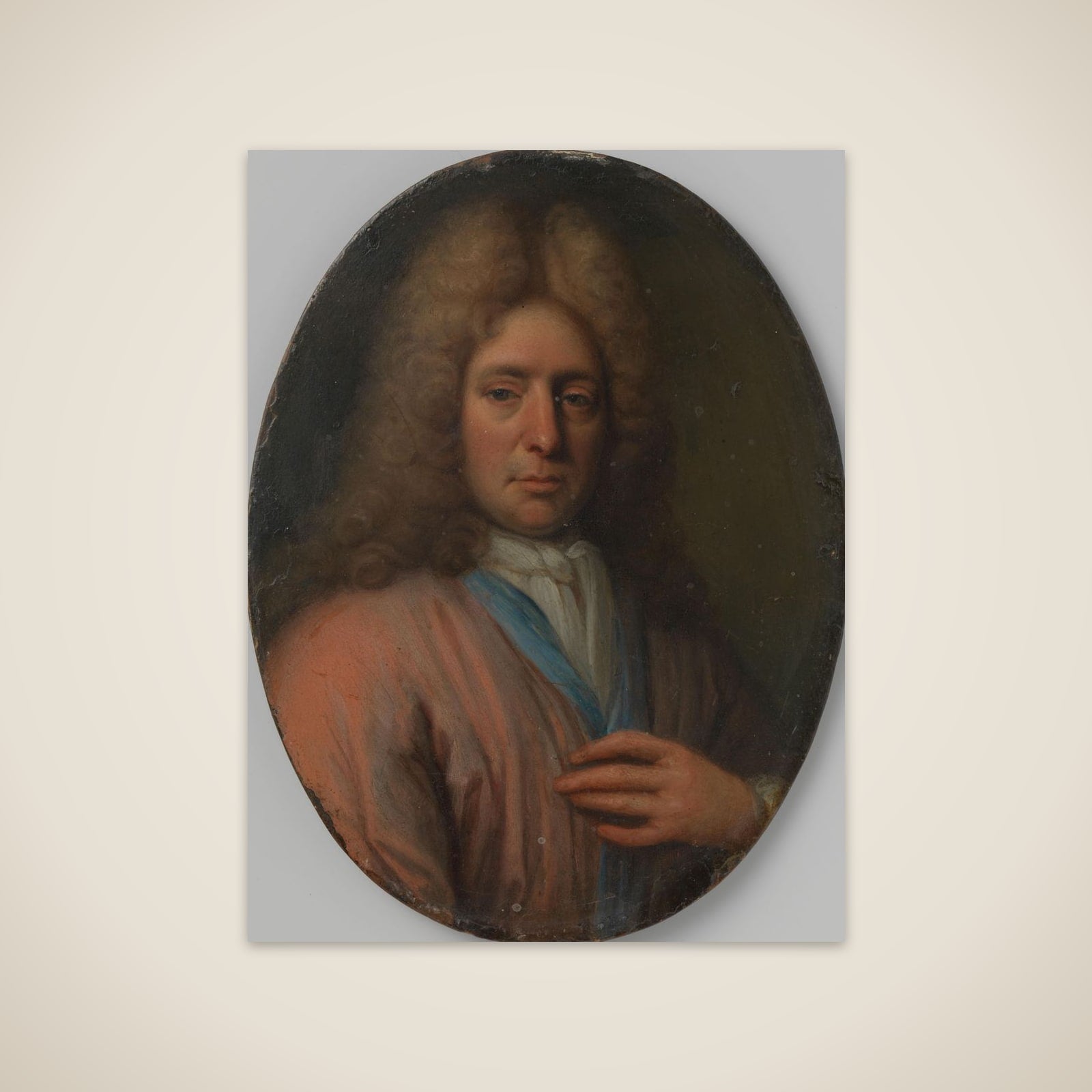 Portrait of a Man, perhaps a Self Portrait unframed print