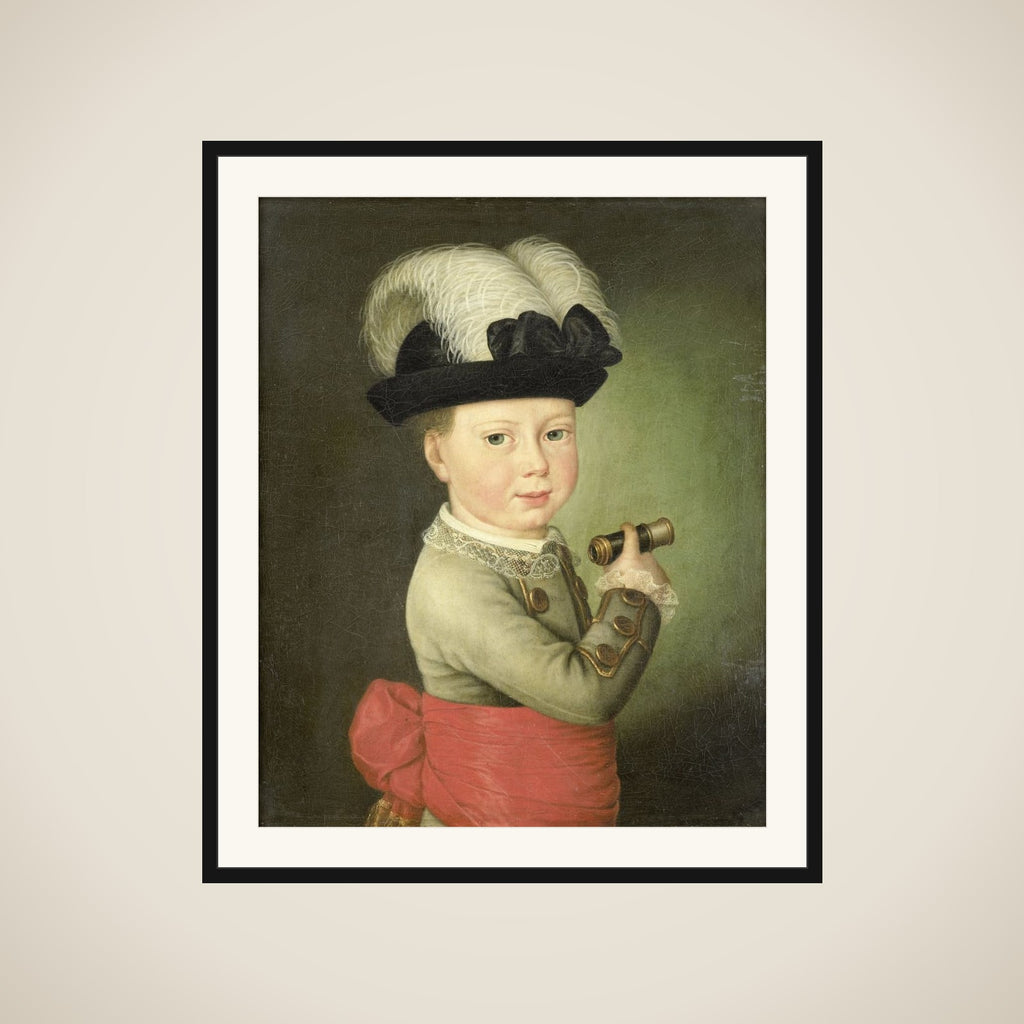 William George Frederick, Prince of Orange-Nassau, as a Child framed