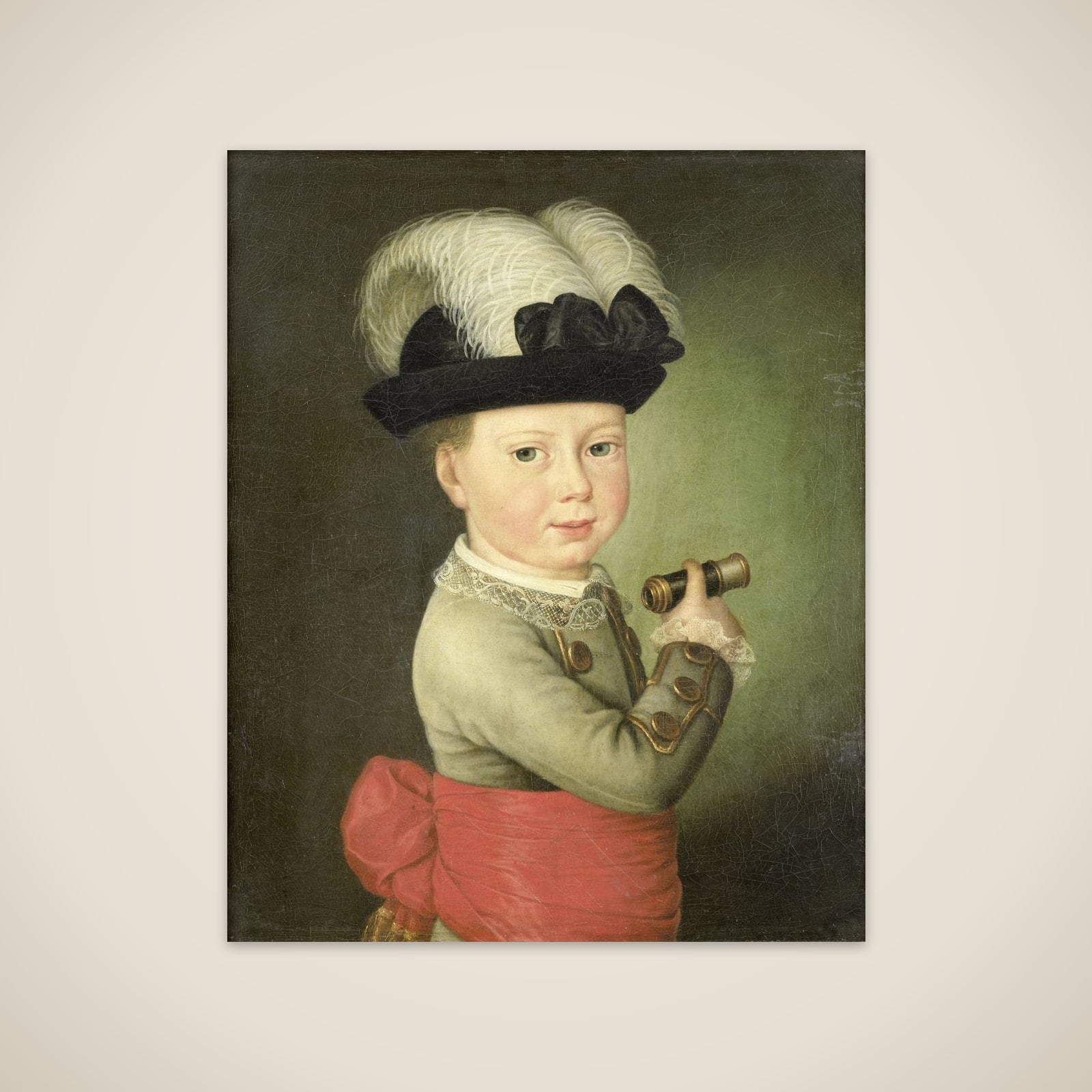 William George Frederick, Prince of Orange-Nassau, as a Child unframed print