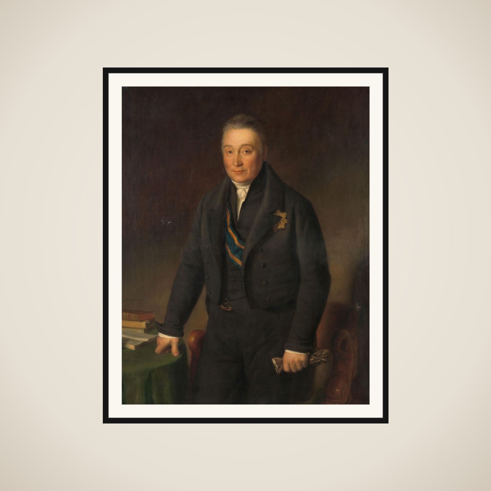 Adam-François-Jules-Armand (1771-1848), Count van der Duyn van Maasdam framed