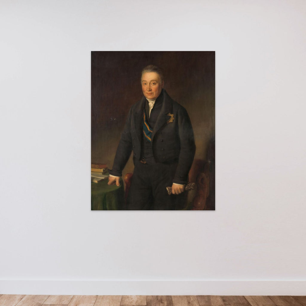 Adam-François-Jules-Armand (1771-1848), Count van der Duyn van Maasdam unframed — shown to scale