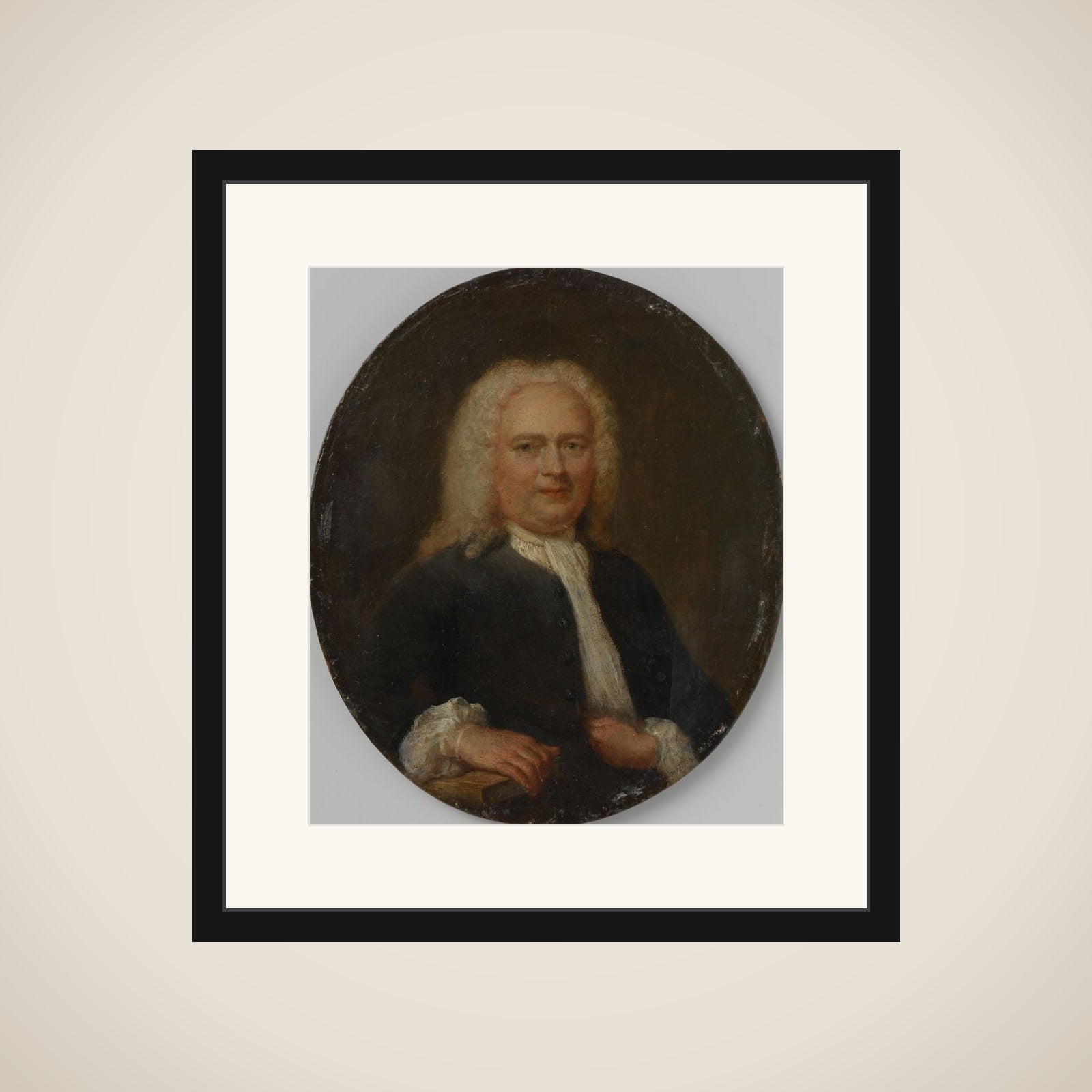 Portrait of a Man, perhaps a Member of the Klinkhamer Family framed