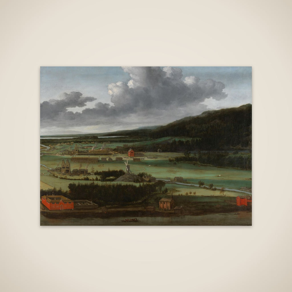 Hendrick Trip's Cannon Foundry in Julitabroeck, Södermanland, Sweden unframed print