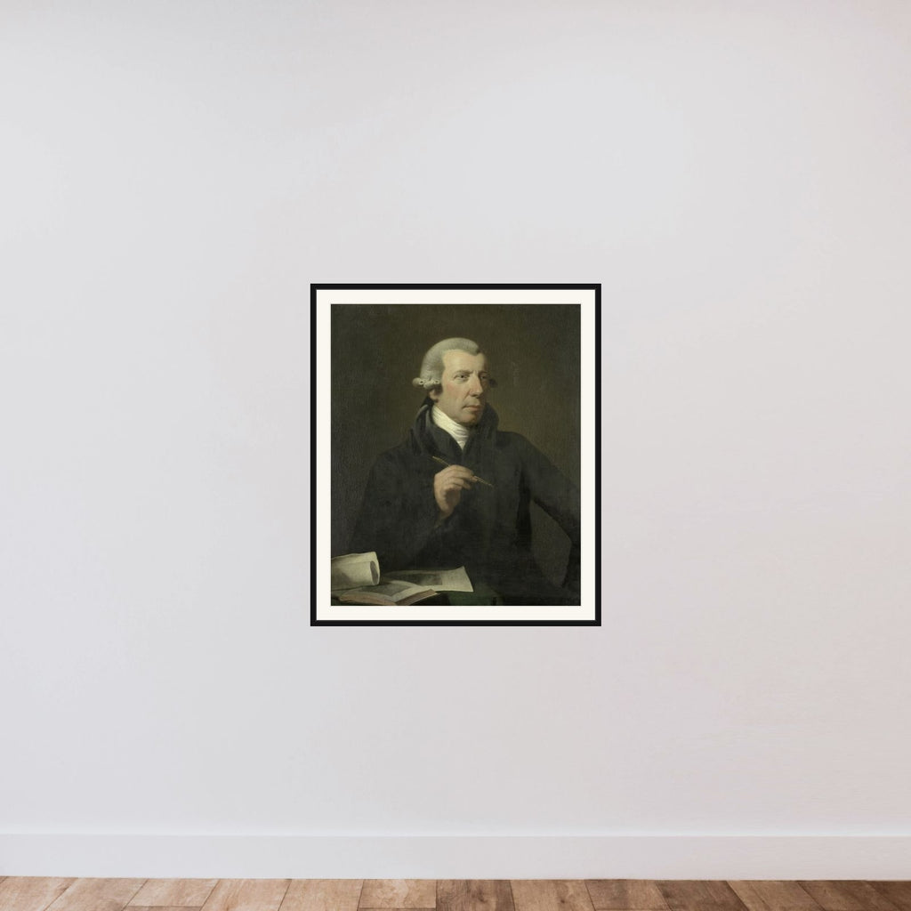 Reinier Vinkeles (1741-1816), Draftsman and Engraver framed — shown to scale